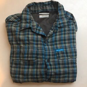 Mens Columbia Button Down